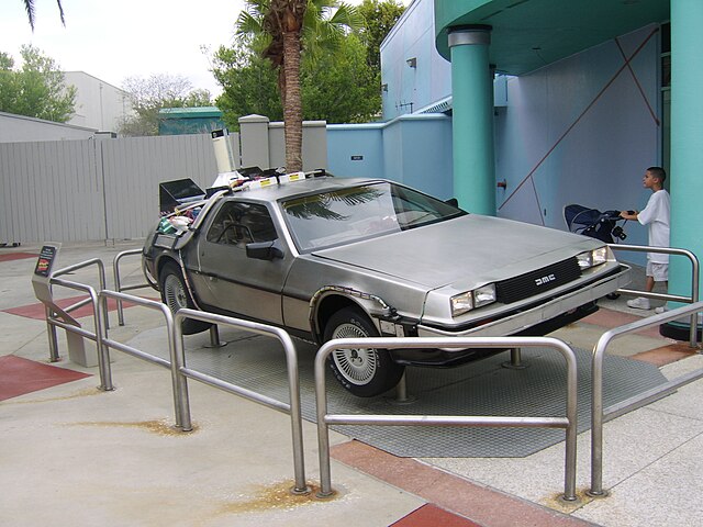 back to the future delorean