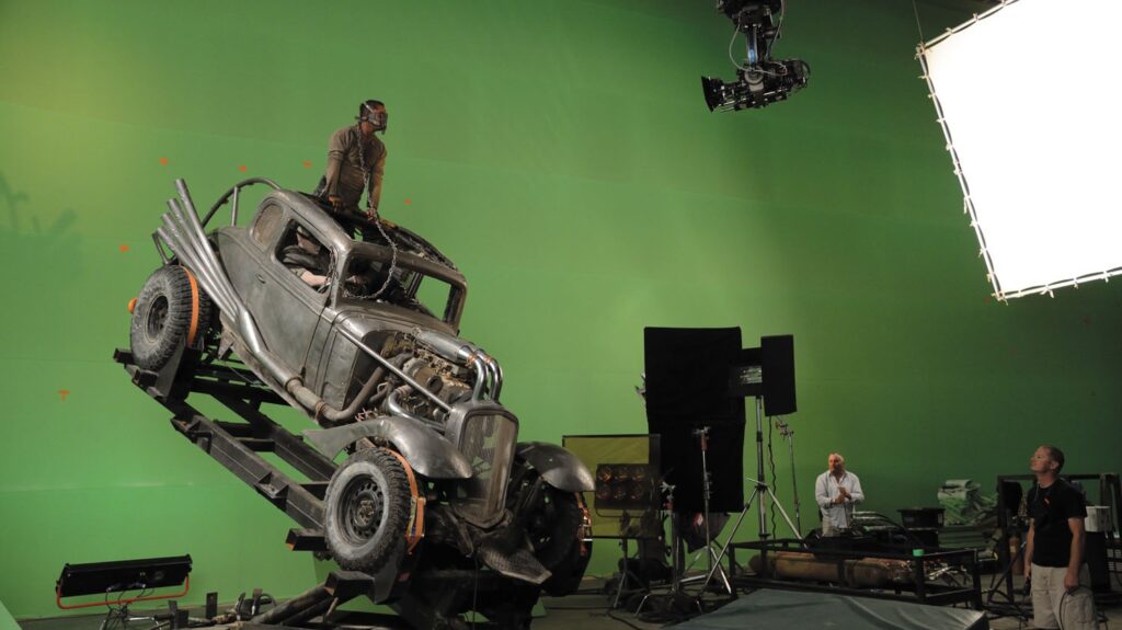 mad max fury road greeb screen