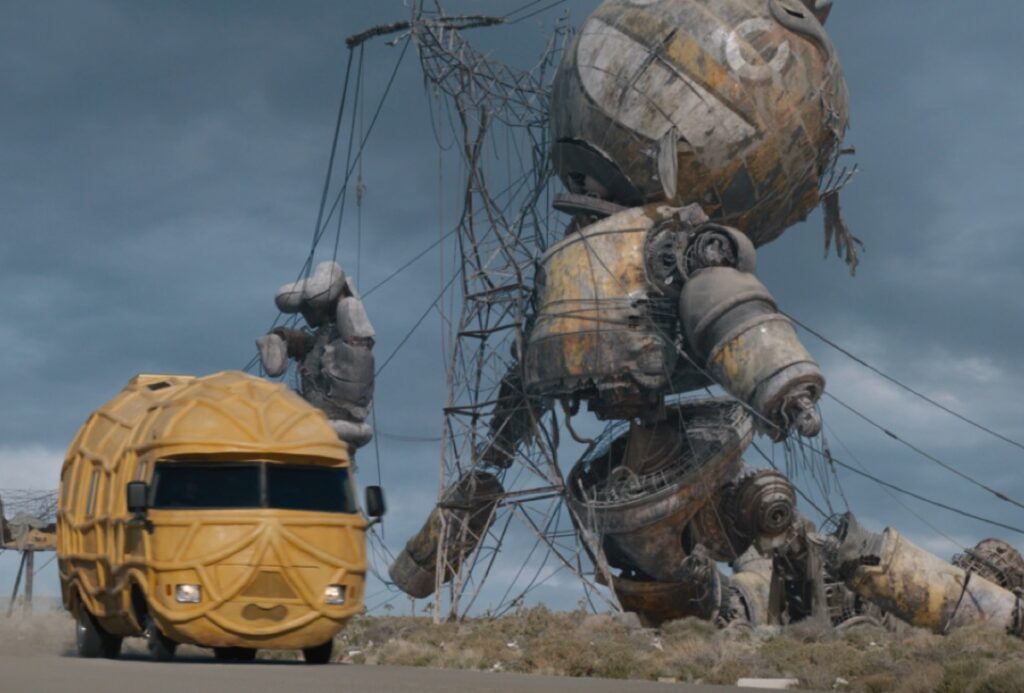 electric robots disign